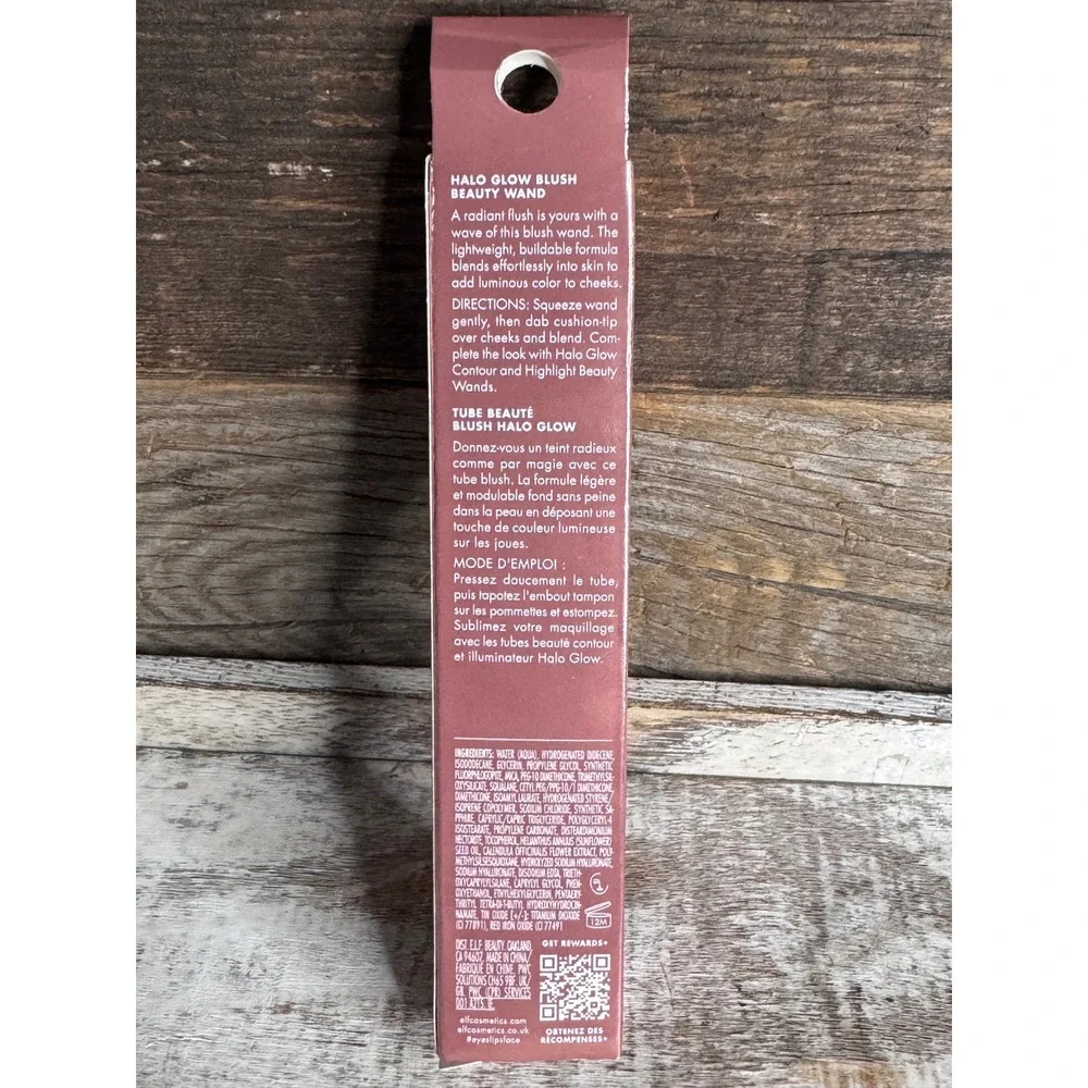 e.l.f. Halo Glow Beauty Wand Blush Cushion Tip Candlelit NIB MSRP $16